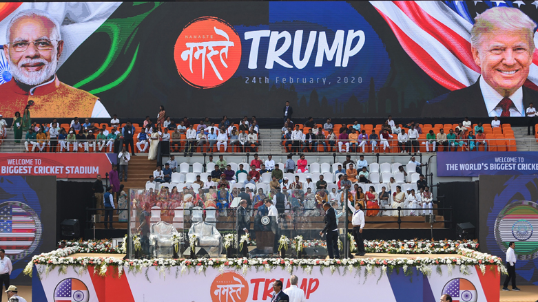 استقبال حافل.. ترامب في الهند بأول زيارة رسمية